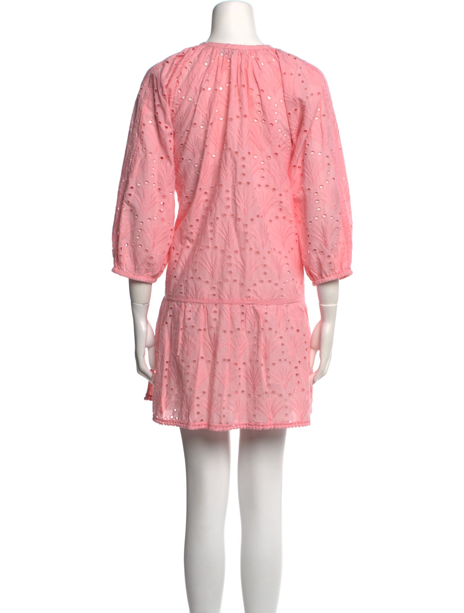 Melissa Odabash Scoop Neck Mini Dress